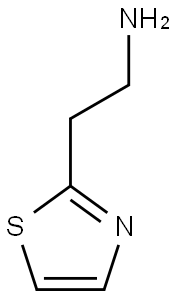 2-(1,3-thiazol-2-yl)ethan-1-amine 化学構造式