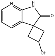 3‐hydroxy‐1',2'‐dihydrospiro[cyclobutane‐1,3'‐pyrrolo[2,3‐b]pyridine]‐2'‐one Structure