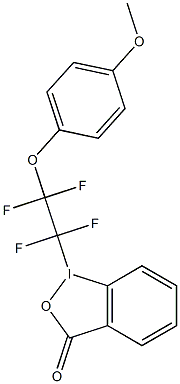 1-(4-methoxyphenoxy tetrafluoroethy)-1,2-benzidoxodol-3(1H)-one