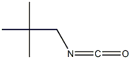 1-isocyanato-2,2-dimethylpropane Structure