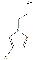 2-(4-amino-1H-pyrazol-1-yl)ethan-1-ol 结构式