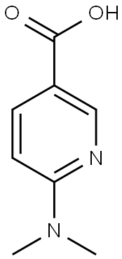 6-(dimethylamino)pyridine-3-carboxylic acid 结构式