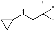 N-(2,2,2-trifluoroethyl)cyclopropanamine Struktur