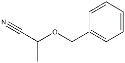 2-Benzyloxypropanenitrile,,结构式