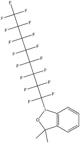 1-(perfluorooktyl)-3,3-dimethyl-1,2-benziodoxole