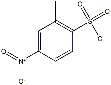 2-methyl-4-nitrobenzenesulfonyl chloride 化学構造式