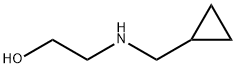 2-[(cyclopropylmethyl)amino]ethan-1-ol Struktur
