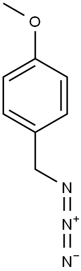 4-Methoxybenzyl azide,,结构式