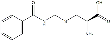 (2R)-2-amino-3-{[(phenylformamido)methyl]sulfanyl}propanoic acid 结构式