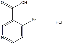 4-bromo-nicotinicacid hcl Structure