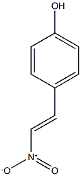 4-[(E)-2-Nitroethenyl]phenol Structure
