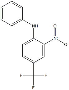 2-nitro-N-phenyl-4-(trifluoromethyl)aniline,,结构式