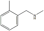 methyl[(2-methylphenyl)methyl]amine 结构式