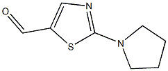 2-(1-pyrrolidinyl)-1,3-thiazole-5-carbaldehyde Structure