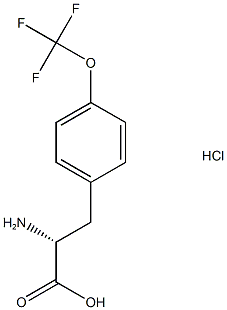 (2R)-2-amino-3-[4-(trifluoromethoxy)phenyl]propanoic acid hydrochloride