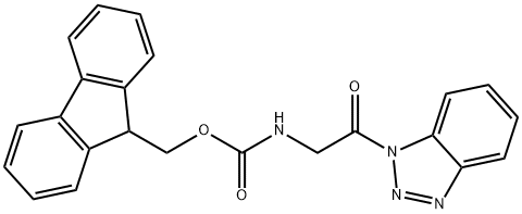 FMOC-GLY-BT,1082989-49-8,结构式