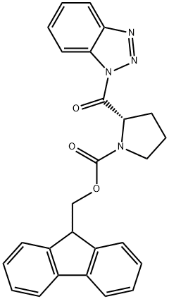 FMoc-Pro-Bt Structure