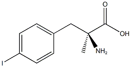 (S)-Α-METHYL-4-IODOPHENYLALANINE,1215092-16-2,结构式