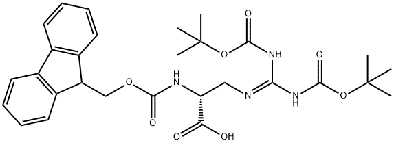 FMOC-D-ALG(BOC)2-OH,1263045-67-5,结构式