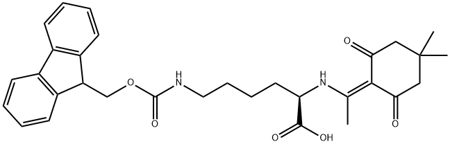 Dde-D--Lys(Fmoc)-OH Struktur