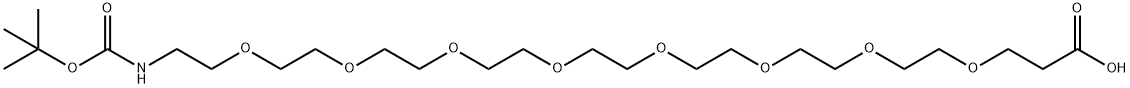 t-Boc-N-amido-PEG8-acid