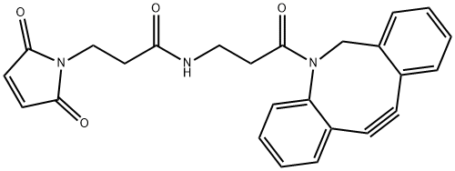 DBCO-马来酰亚胺, 1395786-30-7, 结构式