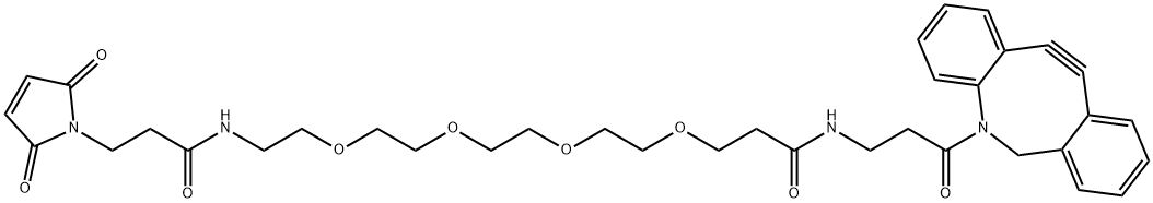 DBCO-PEG4-maleimide Structure