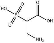 3-氨基-2-磺基丙酸,15924-28-4,结构式