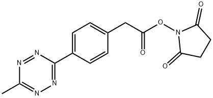 Methyltetrazine-NHS Ester, 1644644-96-1, 结构式