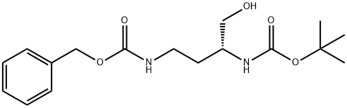 BOC-D-DAB(Z)-オール 化学構造式