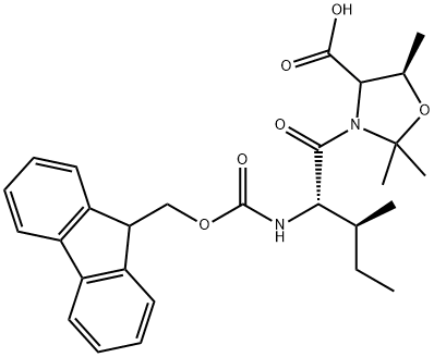 (4S,5R)-3-(FMoc-Ile)-2,2,5-triMethyl-oxazolidine-4-carboxylic acid