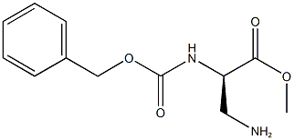 (R)-3-氨基-2-[[(苄氧基)羰基]氨基]丙酸甲酯盐酸盐,96192-93-7,结构式