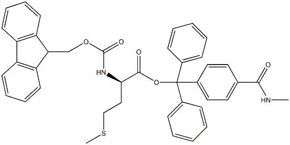 Fmoc-D-Met-Trt TG Structure