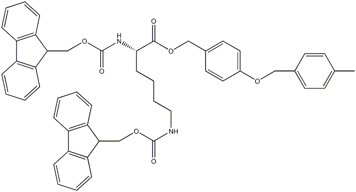 Fmoc-L-Lys(Fmoc) Wang Resin (100-200mesh, 1% DVB)