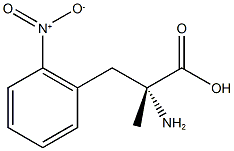 (R)-alpha-Methyl-2-nitrophenylalanine (>98%, >98%ee),,结构式