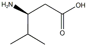 D-beta-Homovaline hydrochloride Structure