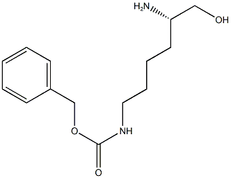 N-epsilon-benzyloxycarbonyl-L-lysinol hydrochloride,,结构式
