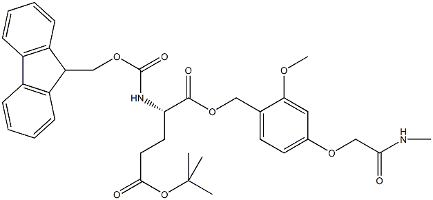 Fmoc-L-Glu(tBu)-AC TG,,结构式