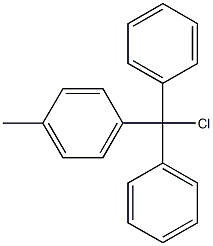 Trityl chloride resin (100-200 mesh, 1% DVB, 1.0-2.0 mmol 化学構造式