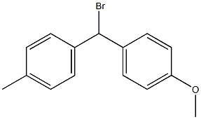 BROMO-(4-METHOXYPHENYL)METHYL POLYSTYRENE 化学構造式