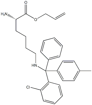  H-L-LYS(2-CHLOROTRITYL RESIN)-OALL