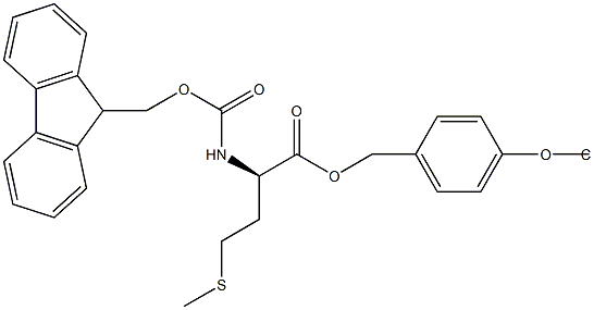 Fmoc-D-Met-Wang TG Structure