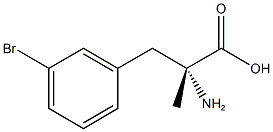 (R)-alpha-Methyl-3-bromophenylalanine (>98%, >98%ee) Structure