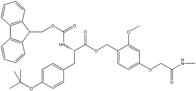 Fmoc-L-Tyr(tBu)-AC TG Structure