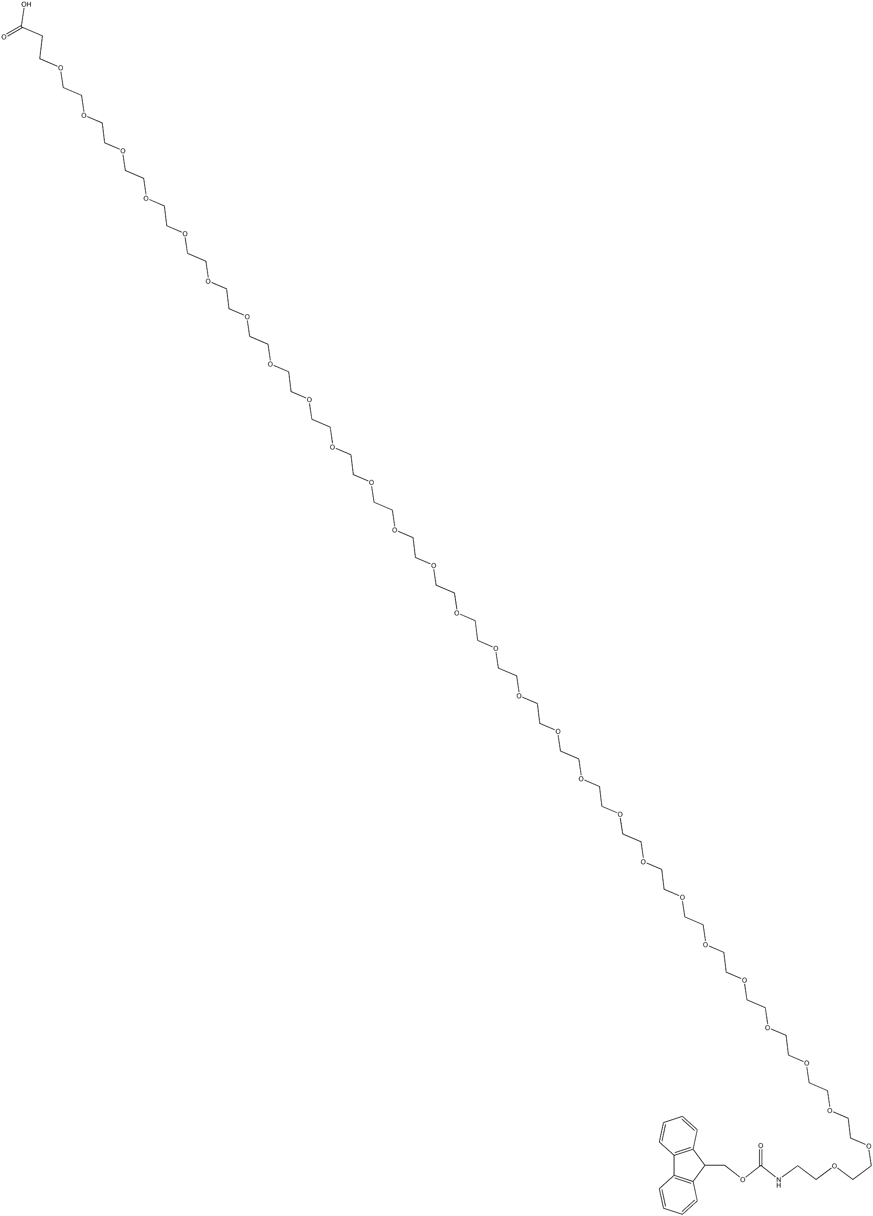 alpha-(9-Fluorenylmethyloxycarbonyl)amino-27(ethylene glycol)-omega-propionic acid