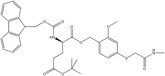 Fmoc-D-Glu(tBu)-AC TG Structure