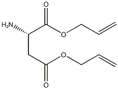 L-Aspartic acid-1,4-diallyl ester tosylate Structure