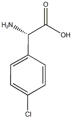 4-Chloro-L-phenylglycine,,结构式