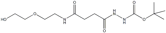  alpha-Hydroxy-omega-t-butyloxycarbonyl-hydrazido poly(ethylene glycol) (PEG-MW 10.000 Dalton)