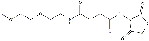 alpha-Methoxy-omega-carboxylic acid succinimidyl ester poly(ethylene glycol) (PEG-MW 10.000 Dalton)